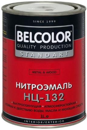 Эмаль алкидная НЦ 132 Belcolor оранжевая 0,7кг 