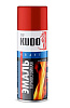 Эмаль аэрозольная термостойкая Kudo красная 400мл