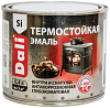 Эмаль термостойкая Dali серебро 0,4л  