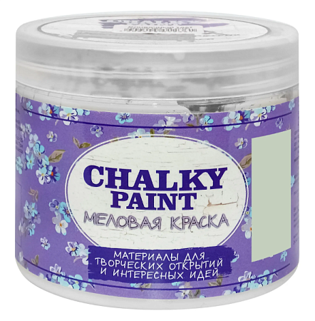 Краска меловая декоративная меловая Chalky Paint 60-е 500гр