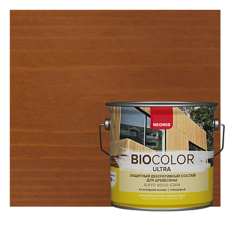 Деревозащитное средство Неомид Bio Color Ultra тик 2,7л