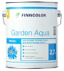 Эмаль акриловая для внутренних работ Finncolor Garden Aqua полуматовая база A 2,7л