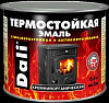 Эмаль термостойкая Dali черный 0,4л  